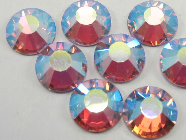 72 pcs. 20ss ALEXANDRITE AB (viva) FLATBACK PRECIOSA Rhinestones